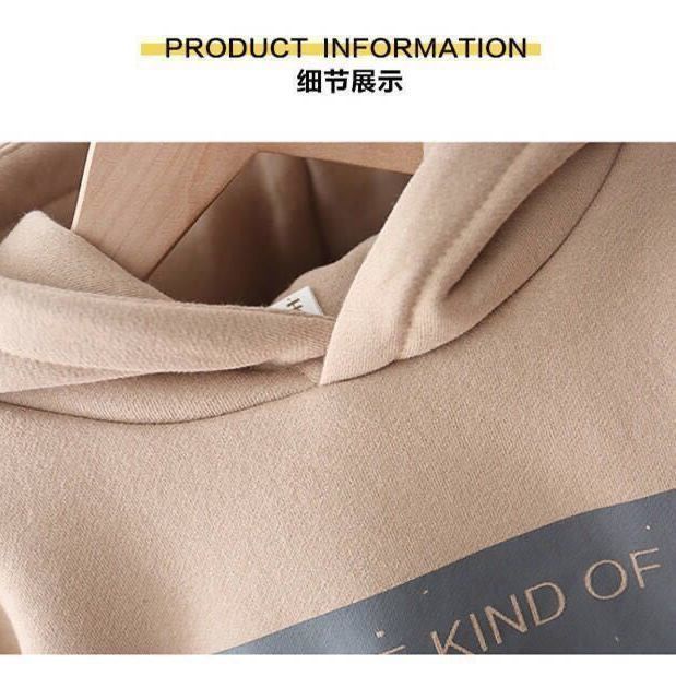 Áo Hoodie Dày Dặn Giữ Ấm Thời Trang Thu Đông Phong Cách Hàn Quốc Cho Bé Trai