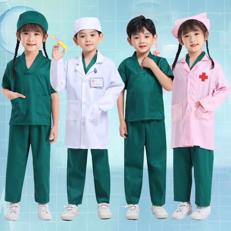 Bộ Đồ Chơi Hóa Trang Bác Sĩ Y Tá Cho Bé