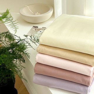 Bộ Drap giường Màu Trơn Mềm Mại Chất Lượng Cao