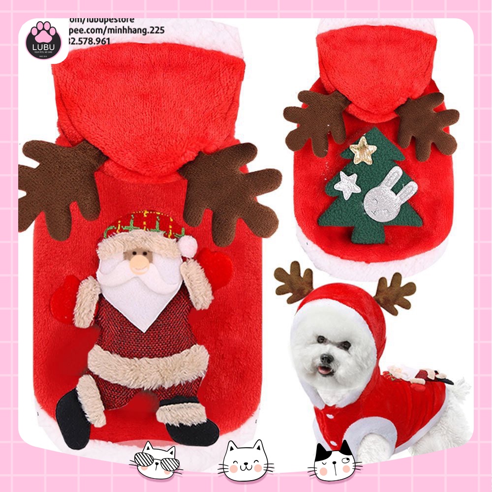 Áo sừng noel cho chó mèo 🥰🥰