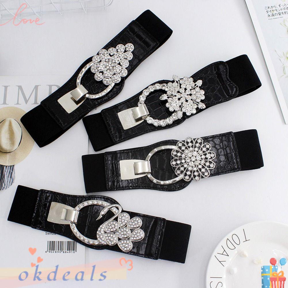 Dây Thắt Lưng Co Giãn Tốt Dễ Phối Đồ Hợp Thời Trang