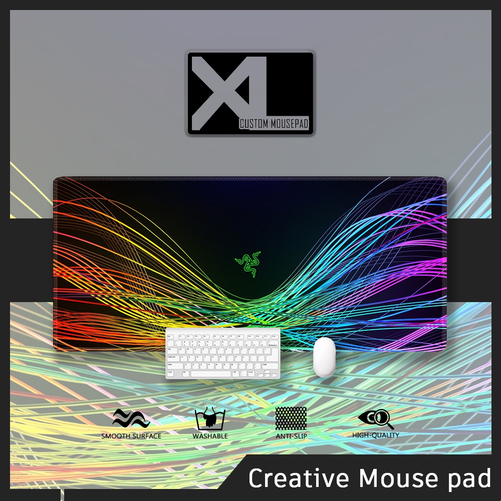 Tấm Lót Chuột Và Bàn Phím Razer 002 Họa Tiết Anime Độc Đáo