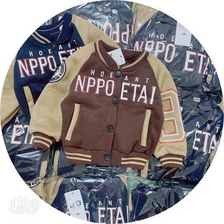 Áo nỉ bóng chày NPPO bé trai