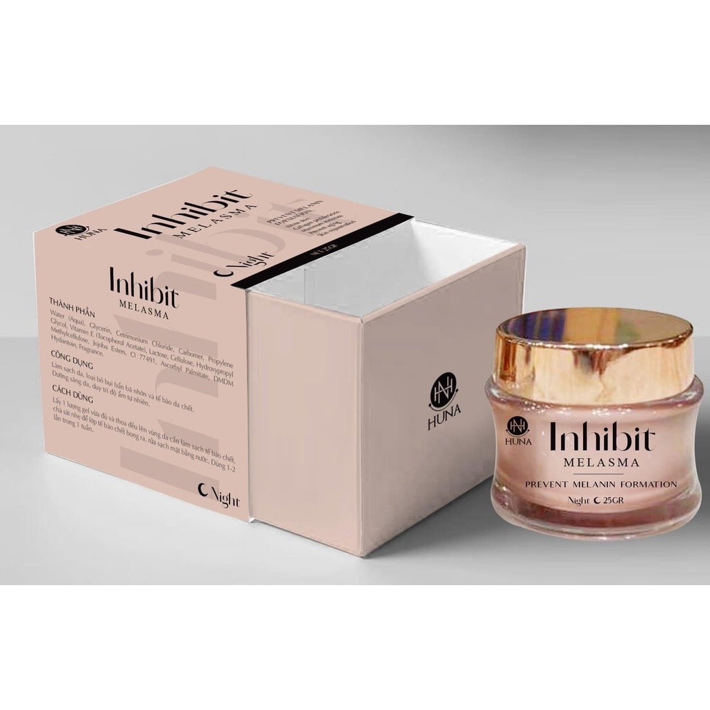 Kem inhibit melasma ngày hoặc đêm
