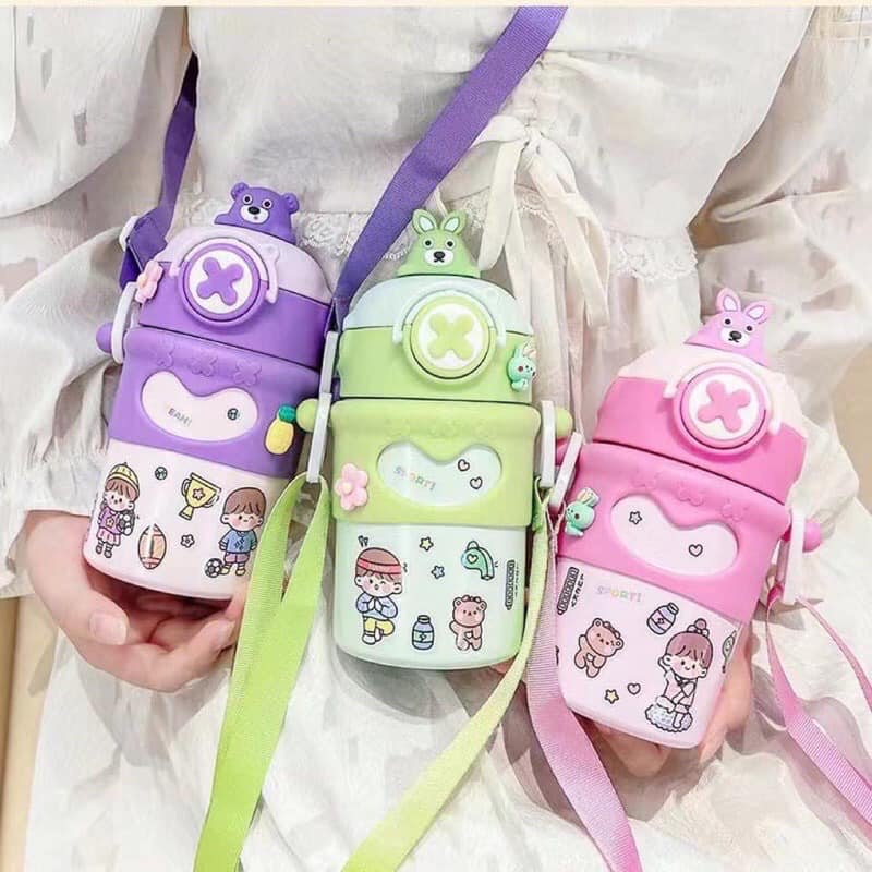 Bình giữ nhiệt 500ml ngộ nghĩnh cho bé