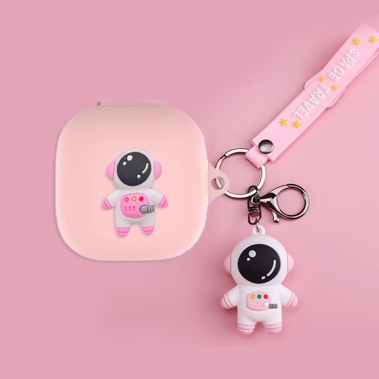 Vỏ Bảo Vệ Hộp Sạc Tai Nghe Bluetooth Baseus WM01 / WM02 / WM01 plus Bằng Silicon Họa Tiết Hoạt Hình Dễ Thương