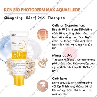 KEM CHỐNG NẮNG PHÁP BIO AQUA FLUIDE 40ML