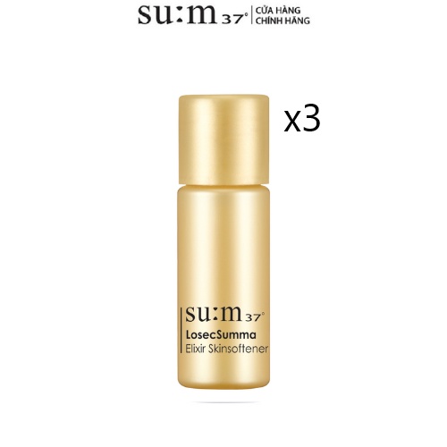 [HB Gift] Combo 3 chai Nước cân bằng tái sinh da Sum37 Losec Summa Elixir Skin Softener