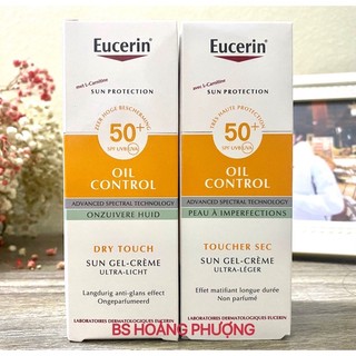 Kem chống nắng Eucerin cho da dầu mụn