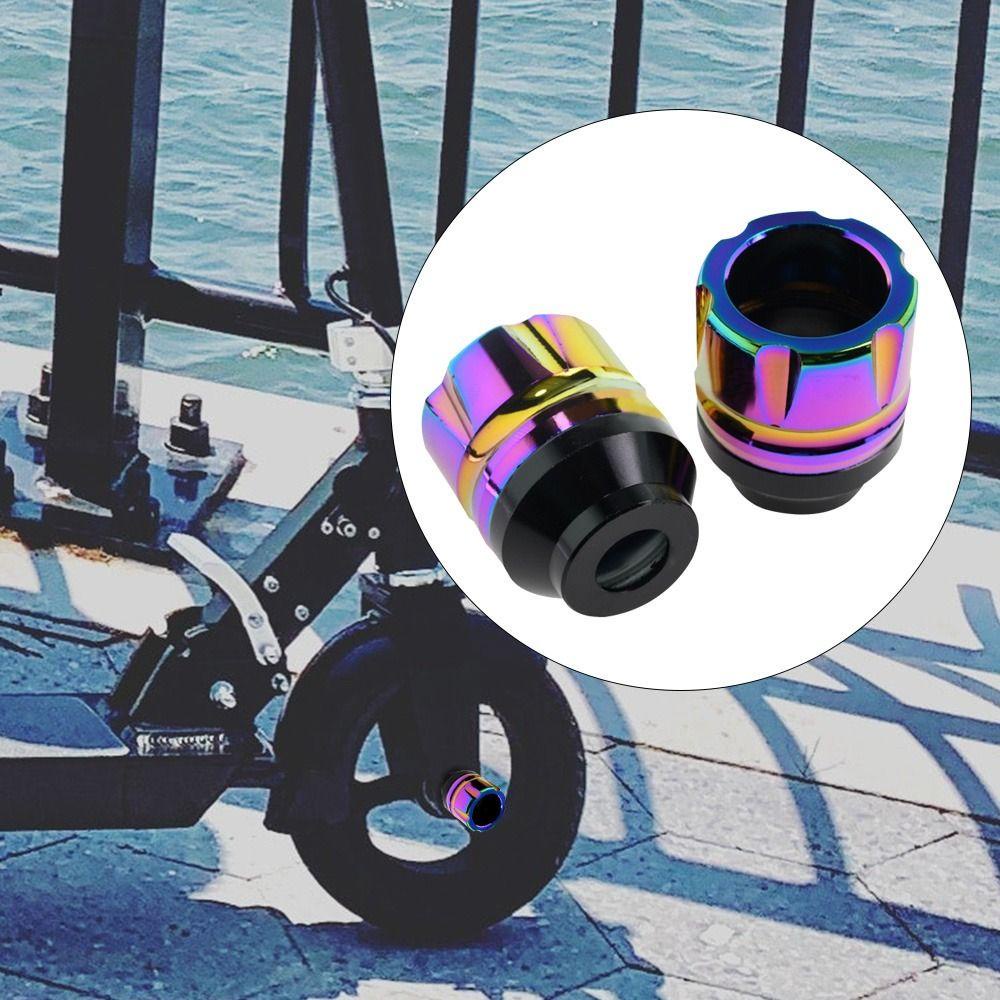 SHOUKEY Phụ Kiện Bảo Vệ Cốc Trượt Bằng Hợp Kim Nhôm Siêu Bền Chống Va Chạm Cho Xe Scooter Điện