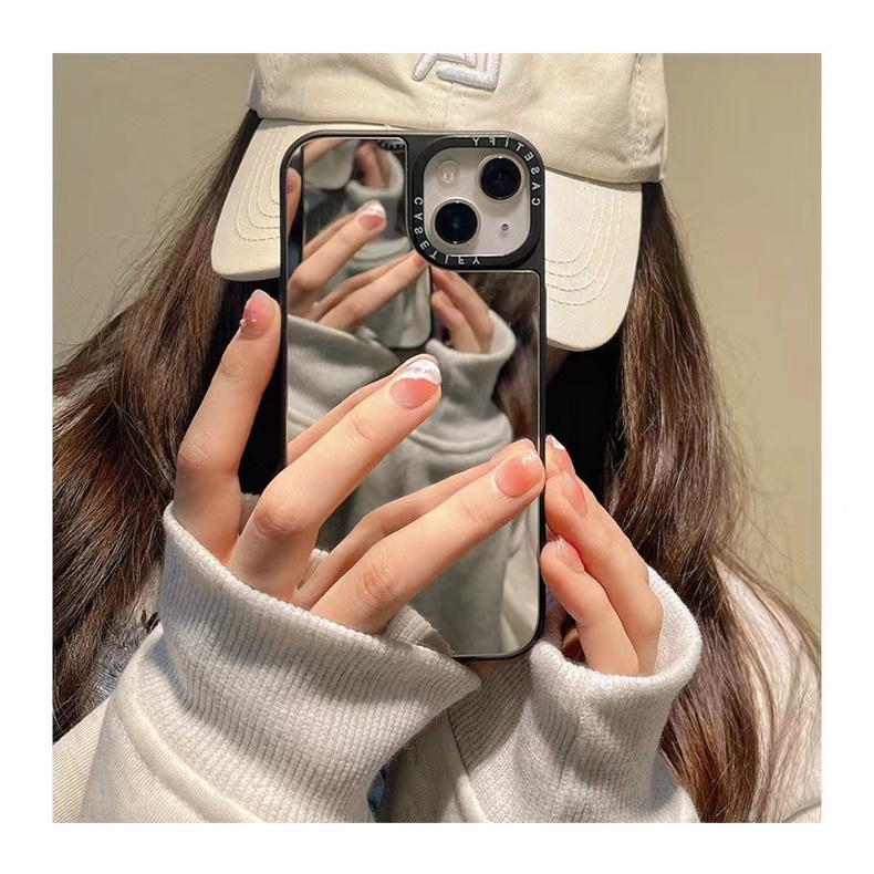 Ốp Điện Thoại Mặt Gương Cho iPhone14 / 13 / 12 / 11 / Pro / Max
