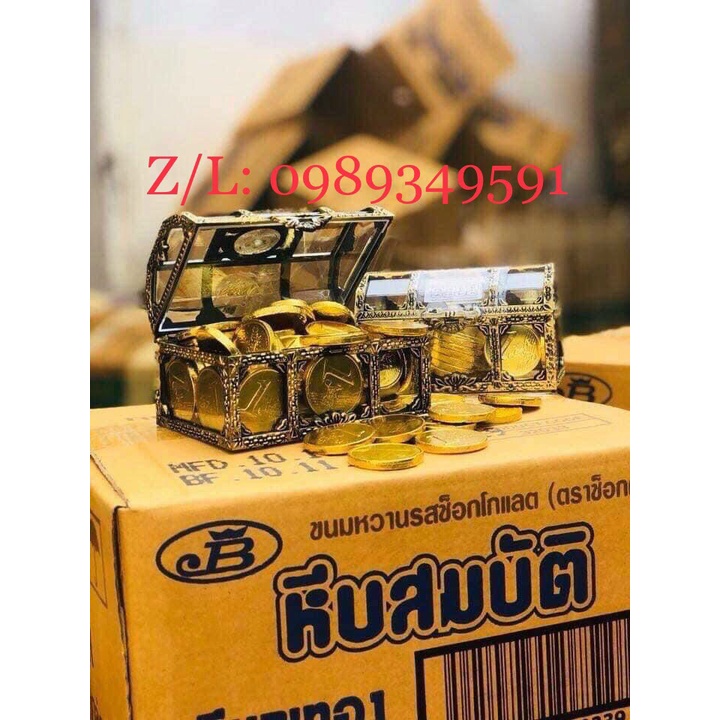 (SALE HẾT TẾT.)_HỘP RƯƠNG VÀNG, RƯƠNG BẠC SÔ CÔ LA THÁI LAN
