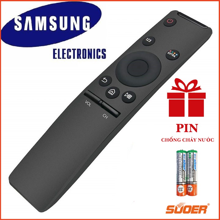 ĐIỀU KHIỂN REMOTE TIVI SAMSUNG {4K} SMART CONG (LƯNG ĐEN - KHÔNG GIỌNG NÓI - GIÁ TỐT)