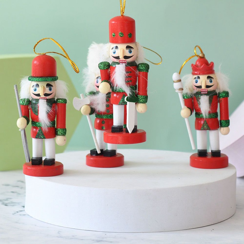 Set 4 Con Rối 10CM Trang Trí Cây Thông Giáng Sinh