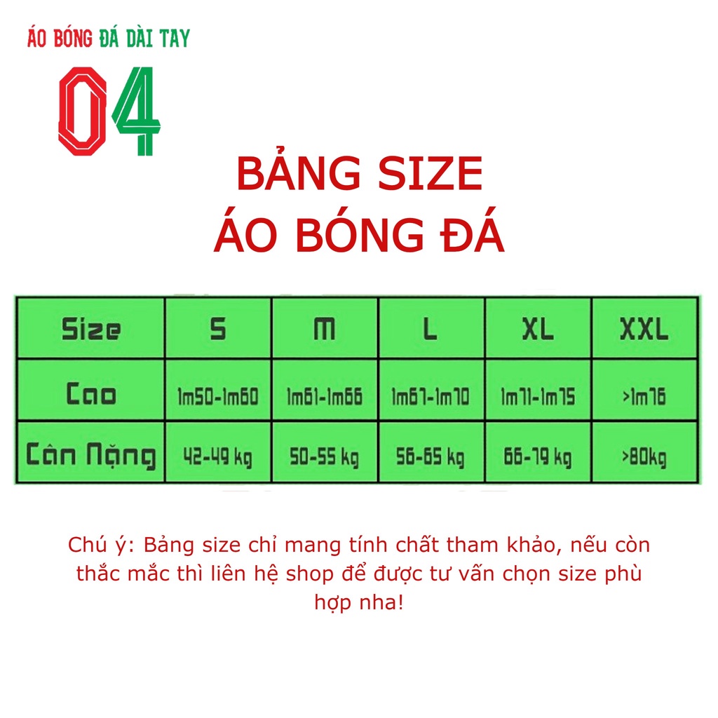 Bộ quần áo bóng đá Dài tay Thun thái CLB Man.city Nhiều Màu