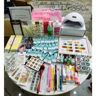 [HANGKIU] COMBO CỐP ĐỒ HỌC VÀ LÀM NAILS CƠ BẢN