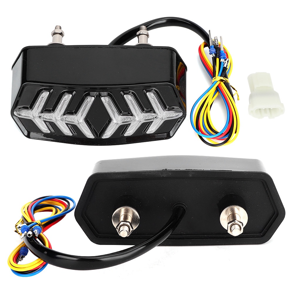 Có thể bán buôn Đèn hậu xe máy với đèn báo rẽ Phù hợp Honda MSX125 CBR650F CTX700 CTX700N Vermont055 Hàng giao ngay