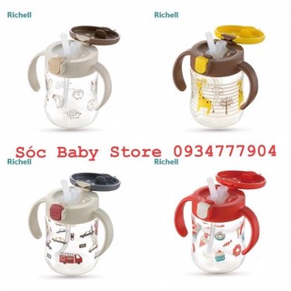 Cốc ống hút Richell T.L.I 200ml