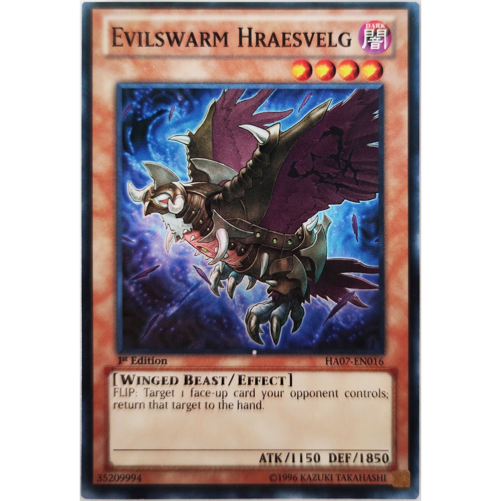 [Thẻ Yugioh] Evilswarm Hraesvelg |EN| Super Rare