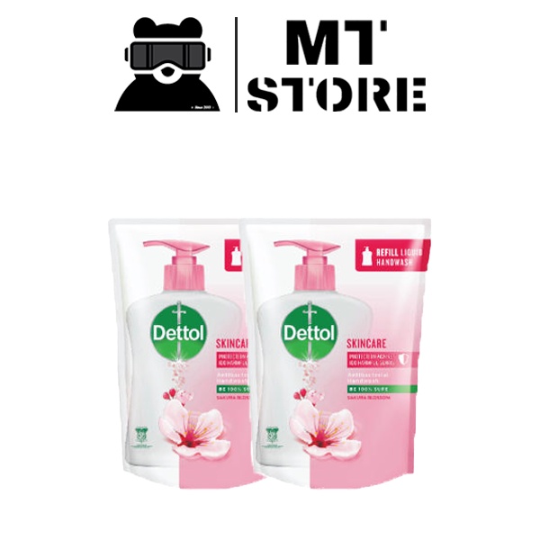 Nước rửa tay diệt khuẩn dưỡng da Dettol dạng túi 225ml