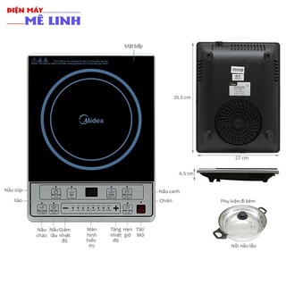 Bếp từ đơn Midea MI-B2015DE