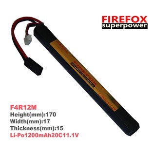 Pin sạc firefox ak 1200mah/20c/11.1v lipo battery