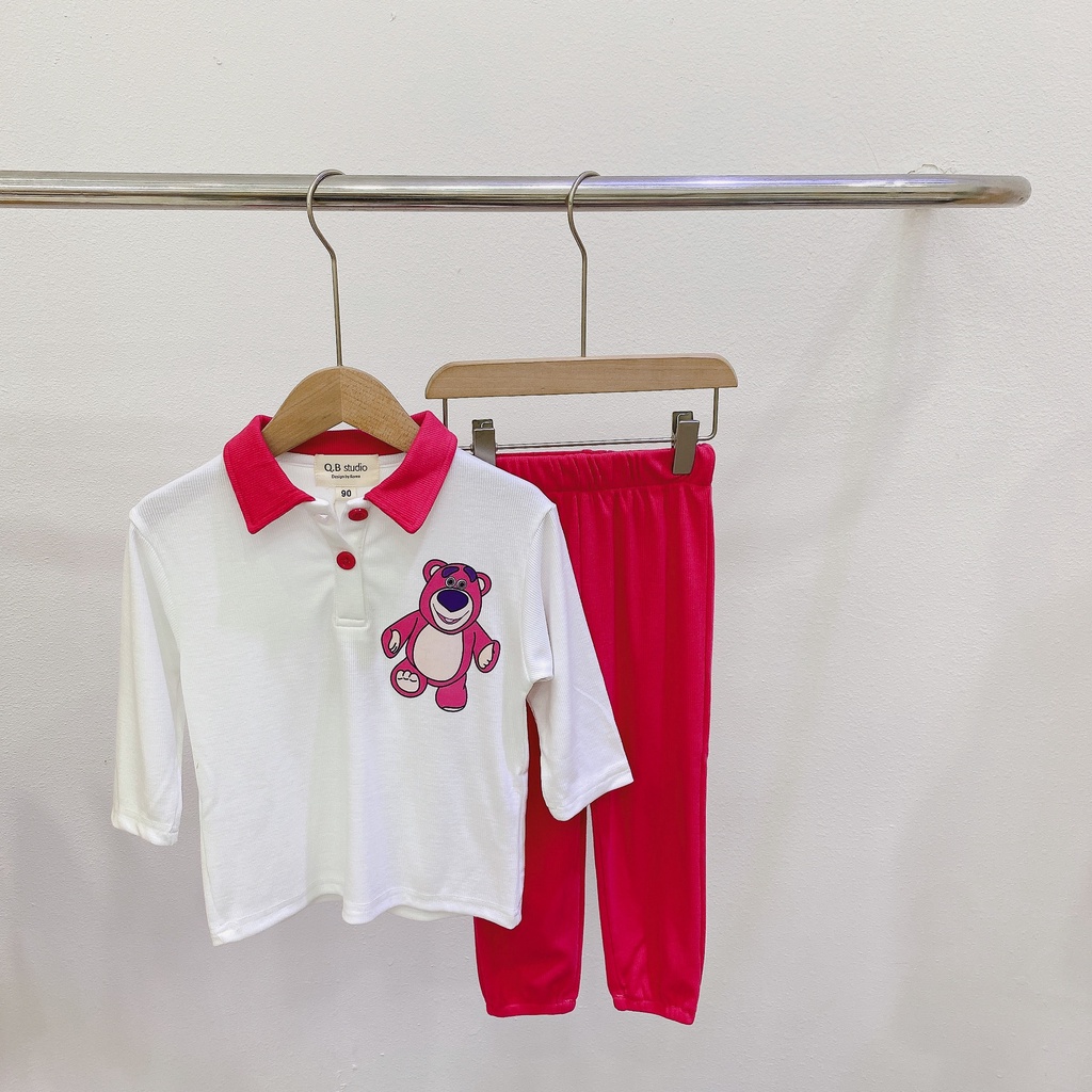 Set gấu lotso hồng Q.B Studio