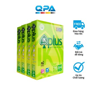 Giấy A4 IK Plus 70gsm và 80gsm