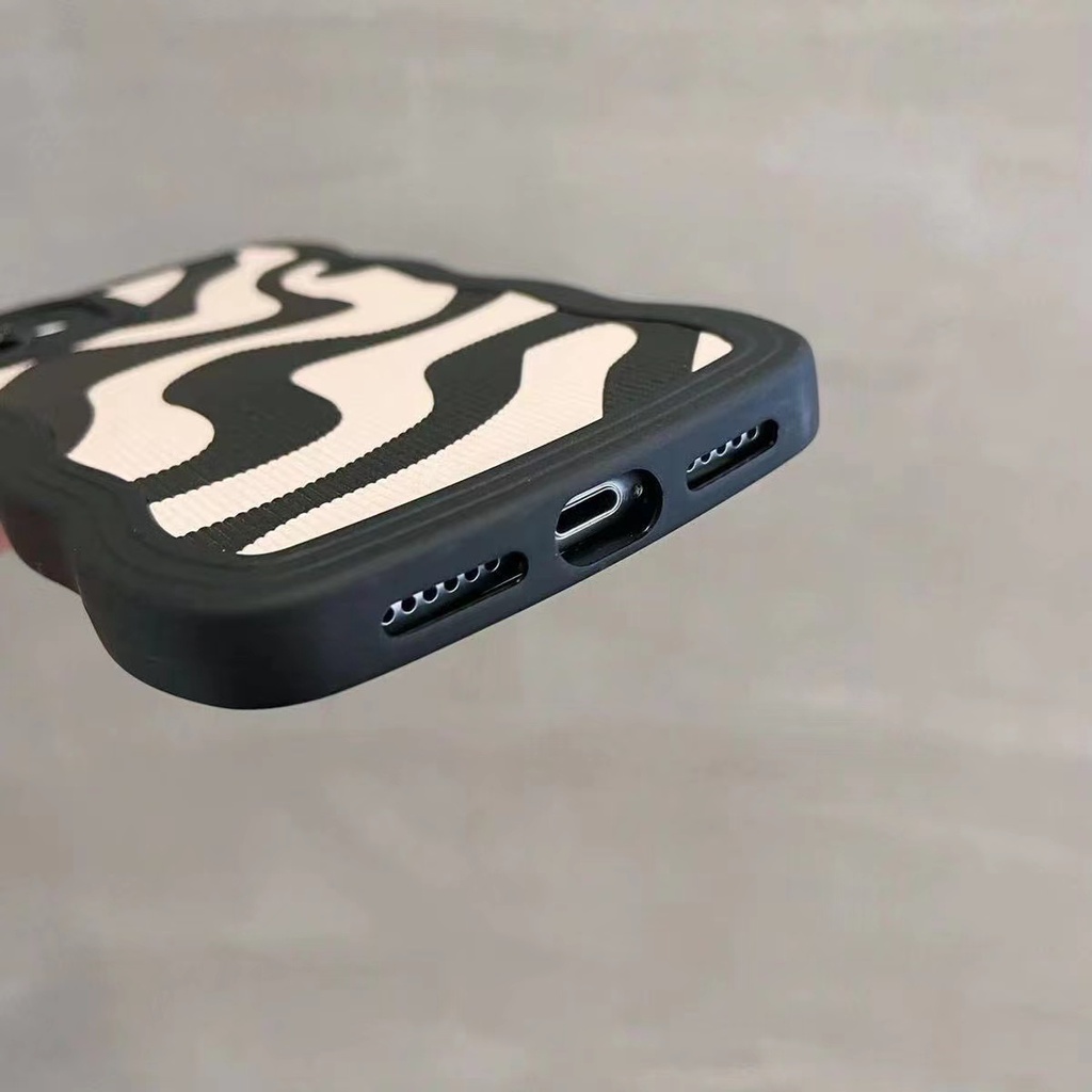 Ốp Điện Thoại Chống Rơi Họa Tiết Ngựa Vằn Cho iPhone 11 8 7Plus 8plus 6 6S 13 12 Pro MAX XR X XS MAX SE 2020