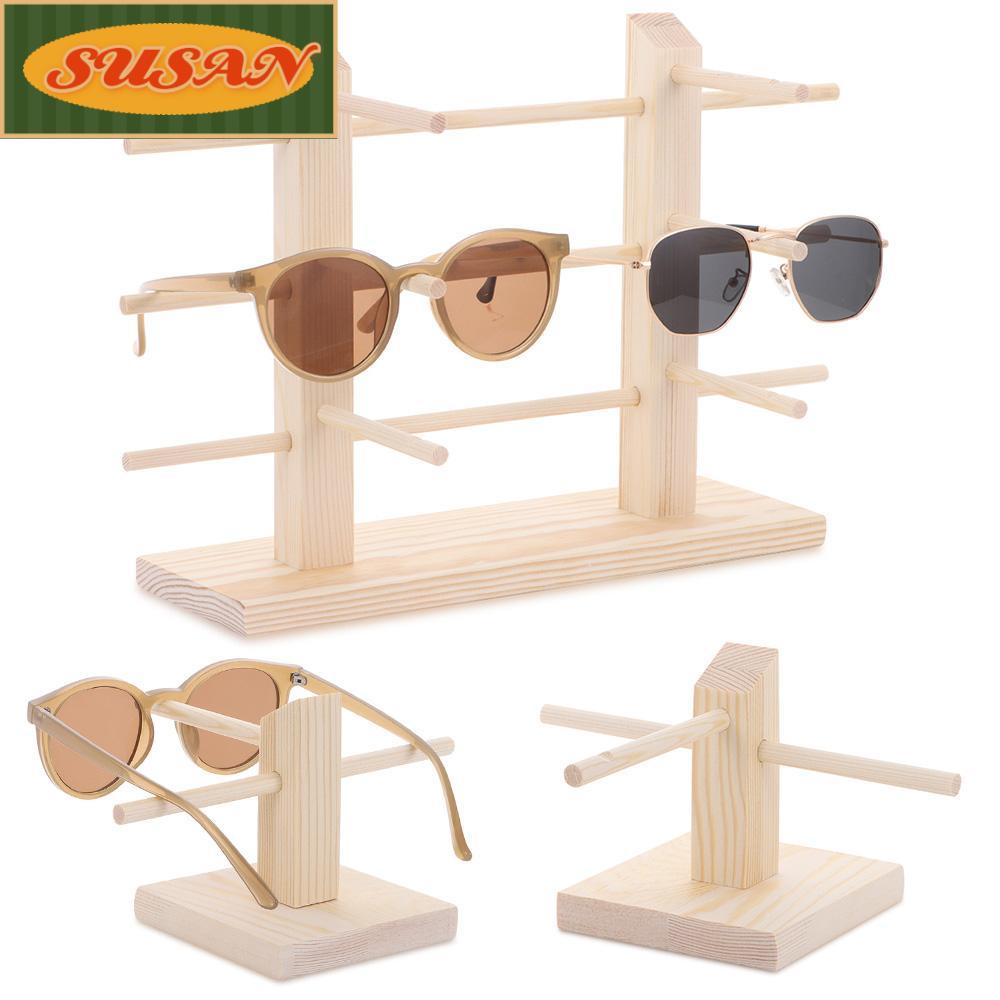 Giá Đỡ Trưng Bày Mắt Kính Bằng Gỗ Tiết Kiệm Không Gian