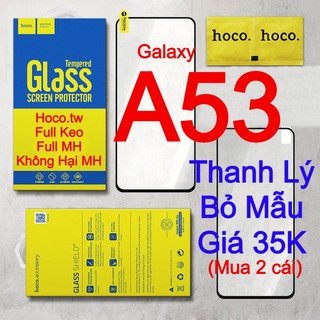 Kính cường lực hoco.tw cho samsung galaxy a53 mã p14 full keo full mh