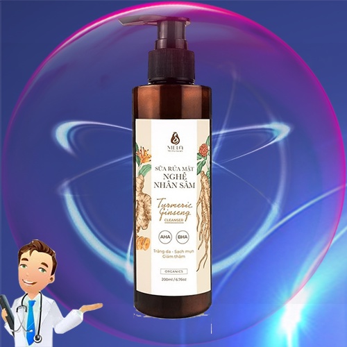 Sữa Rửa Mặt Nghệ Nhân Sâm MELA Giảm Mụn Sáng Da Dịu Nhẹ | BigBuy360 - bigbuy360.vn