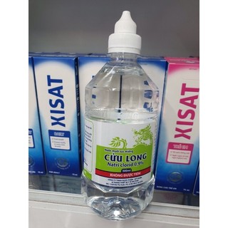 Nước muối sinh lý Cửu Long(chai 500-1000ml)