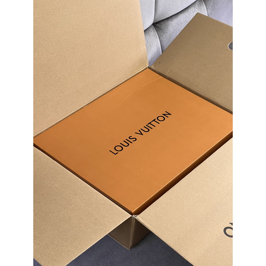 Set Túi Tote Ví LV Carryall PM Da Thật LÓT ĐỎ NHUNG 2 BOX đi học công sở