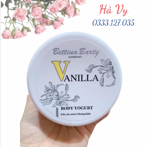 Sữa dưỡng thể VANILLA BODY YOGURT dạng kem lỏng, hũ 300ml