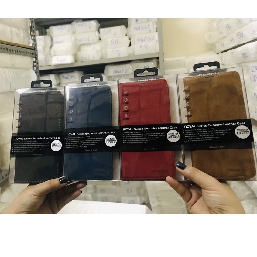 Ốp Ví / Bao Da Điện Thoại Nắp Gập Nam Châm Có Ngăn Đựng Thẻ Đứng Dành Cho Iphone 11pro/11pro max / 1