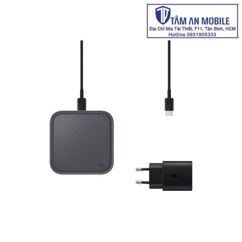 Đế Sạc Đơn Siêu Nhanh Không Dây Samsung Super Fast Wireless Charger (Max 15W)