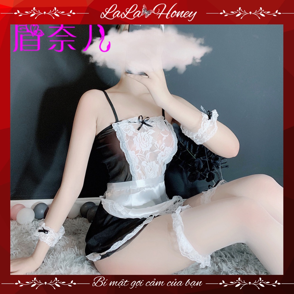 Bộ Đồ Ngủ Cosplay Cô Hầu Gái Sexy, Váy Đầm Ngủ Cosplay Người Hầu Gái Nữ Gợi Cảm - LALA HONEY | BigBuy360 - bigbuy360.vn