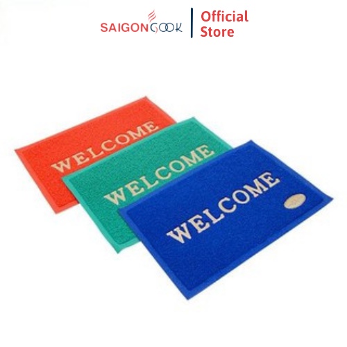 Thảm Welcome Saigoncook kích thước 40x60cm