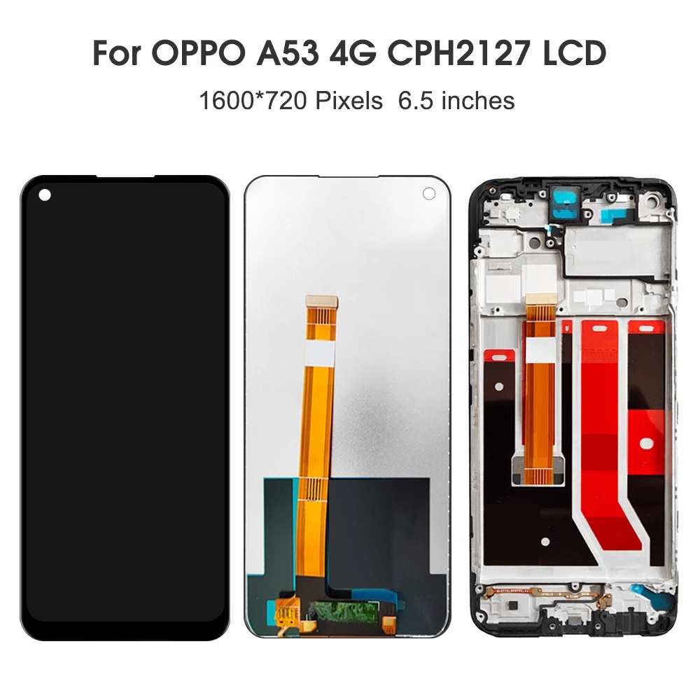 Màn Hình LCD Cho OPPO A53 / A53S 4G / A32 / A33 2020 / Realme 7i / C17 Màn Hình Hiển Thị Bộ Số Hóa Cảm Ứng Thay Thế