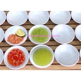 Bát đựng nước chấm, đĩa chấm 2 ngăn mini nhỏ gọn tiện lợi ,chén đựng gia vị nhựa Việt Nhật