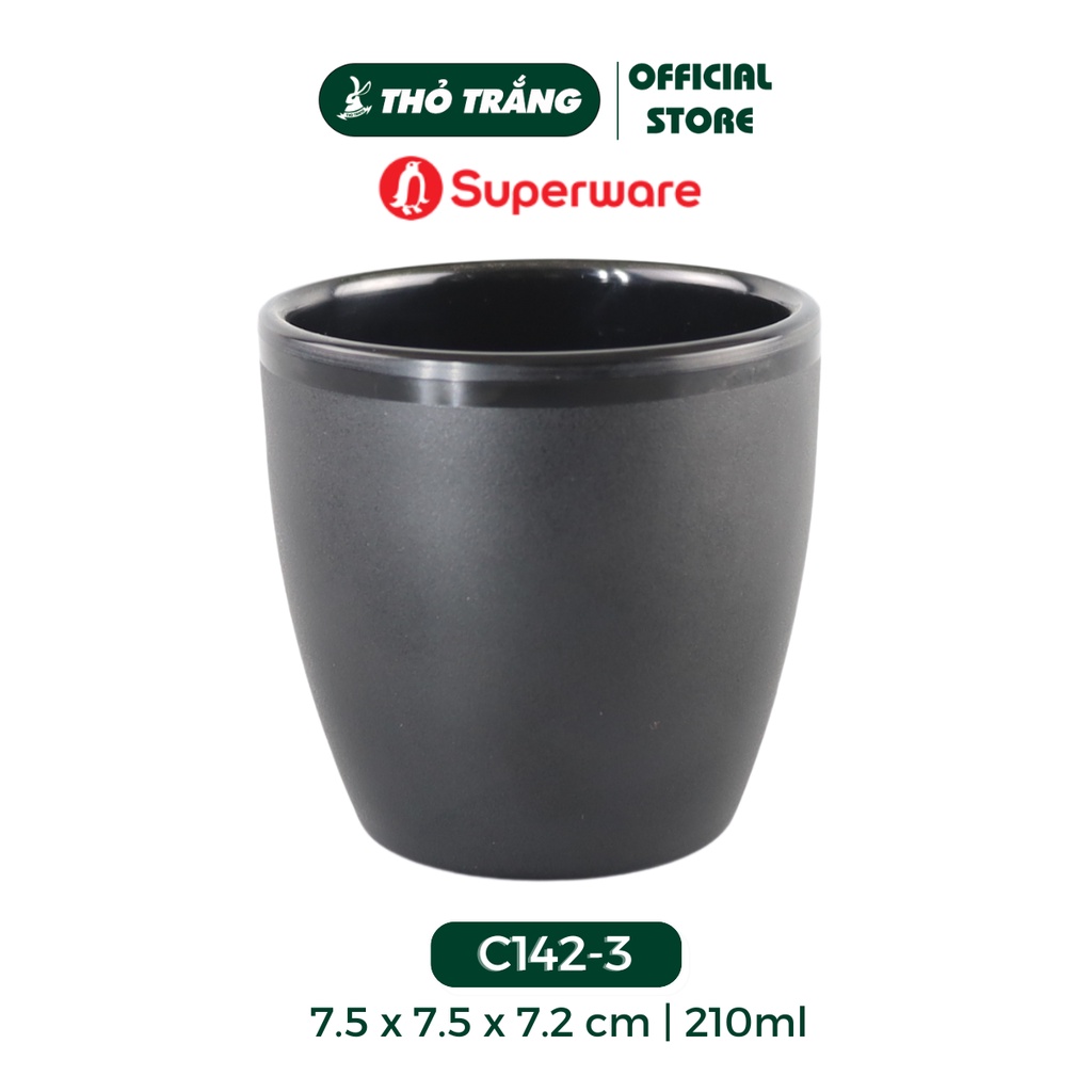 Ly Uống Nước Nhựa Nhám Melamine Superware Thái Lan Cao Cấp