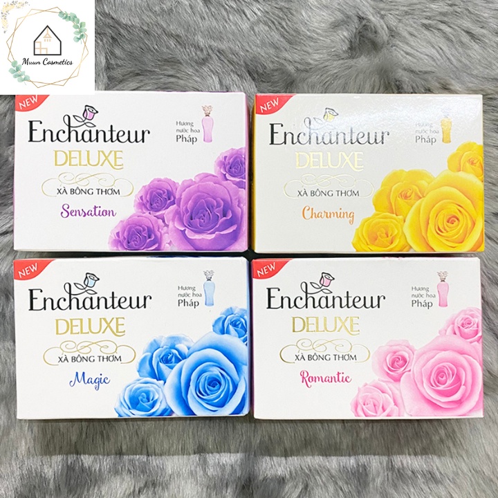 Xà Bông Cục Enchanteur 90g (Các Loại)