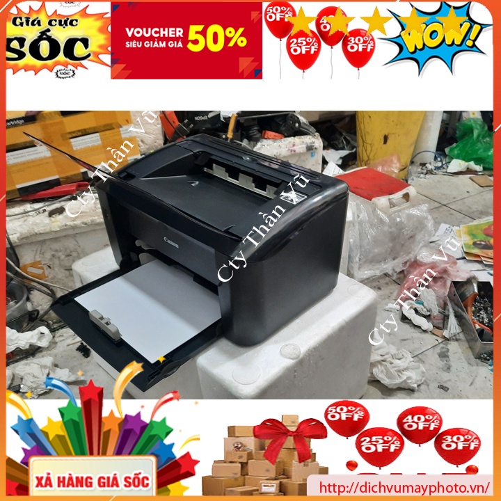 Máy in cũ Canon LBP 3100B hàng nhỏ gọn đẹp bền in tài liệu quá ngon hộp mực mới có bao test bảo hành 2 tháng INECO