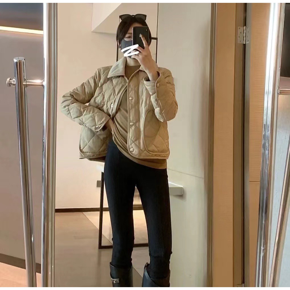 Áo khoác trần trám lót kẻ BBR cổ phối nhung mẫu mới 2022 thời trang cao cấp Burberry BBR