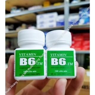 Vitamin B6 (lọ 100 viên)