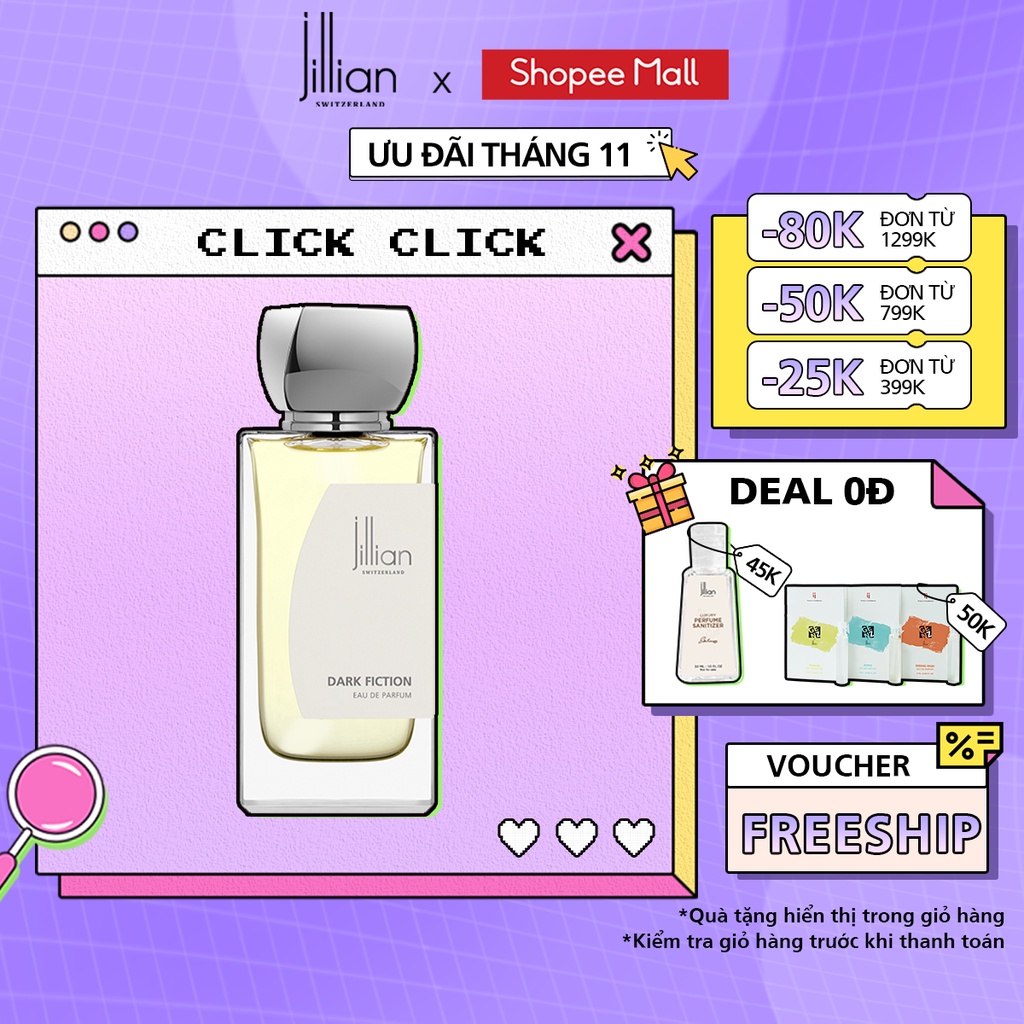 Nước hoa JILLIAN - DARK FICTION 50 ML