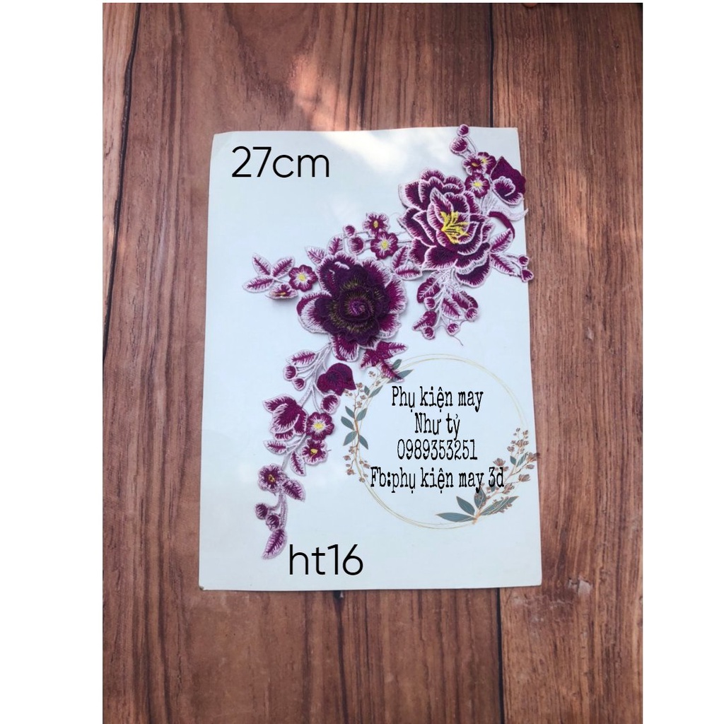 ren thêu xinh xắn 27cm