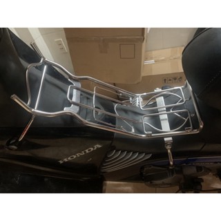 baga giữa future neo future x wave 125i 2008 honda baga xuồng inox, bảo vệ lốc máy