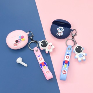 Vỏ Bảo Vệ Hộp Sạc Tai Nghe huawei freebuds 5i freebuds5 i Bằng Silicon Hình Phi Hành Gia Hoạt Hình Dễ Thương Kèm Móc Treo